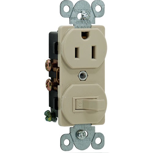 Combination Switch & Receptacle