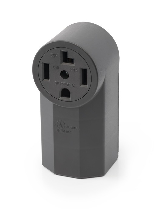 30A 4-wire Grounded Receptacle, Surface Mount