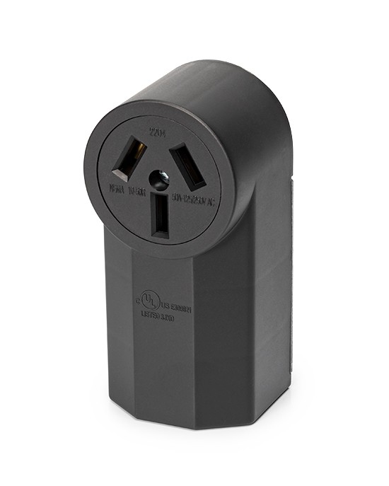 50A 3-wire Non-Grounding Receptacle, Surface Mount